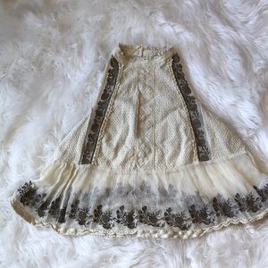 Urban Outfitters Lace Trim Open Back atop